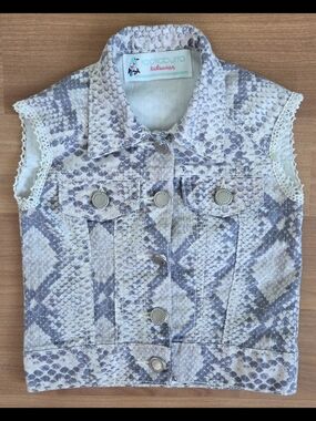 Kookaburra Kidswear, Size 1 Girls, Denim Vest